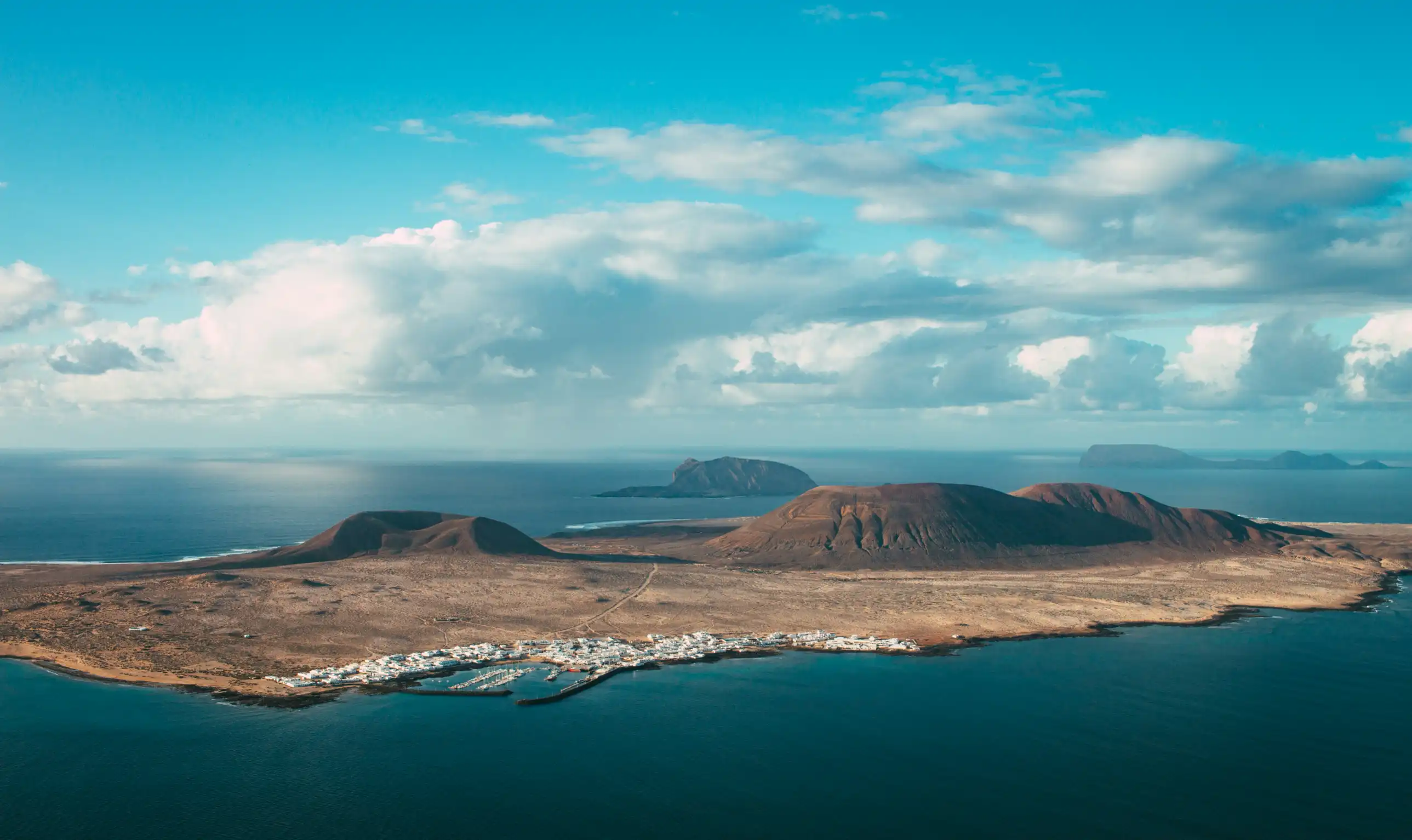 View of Canary Islands - a perfect place to relax and enjoy the pool
