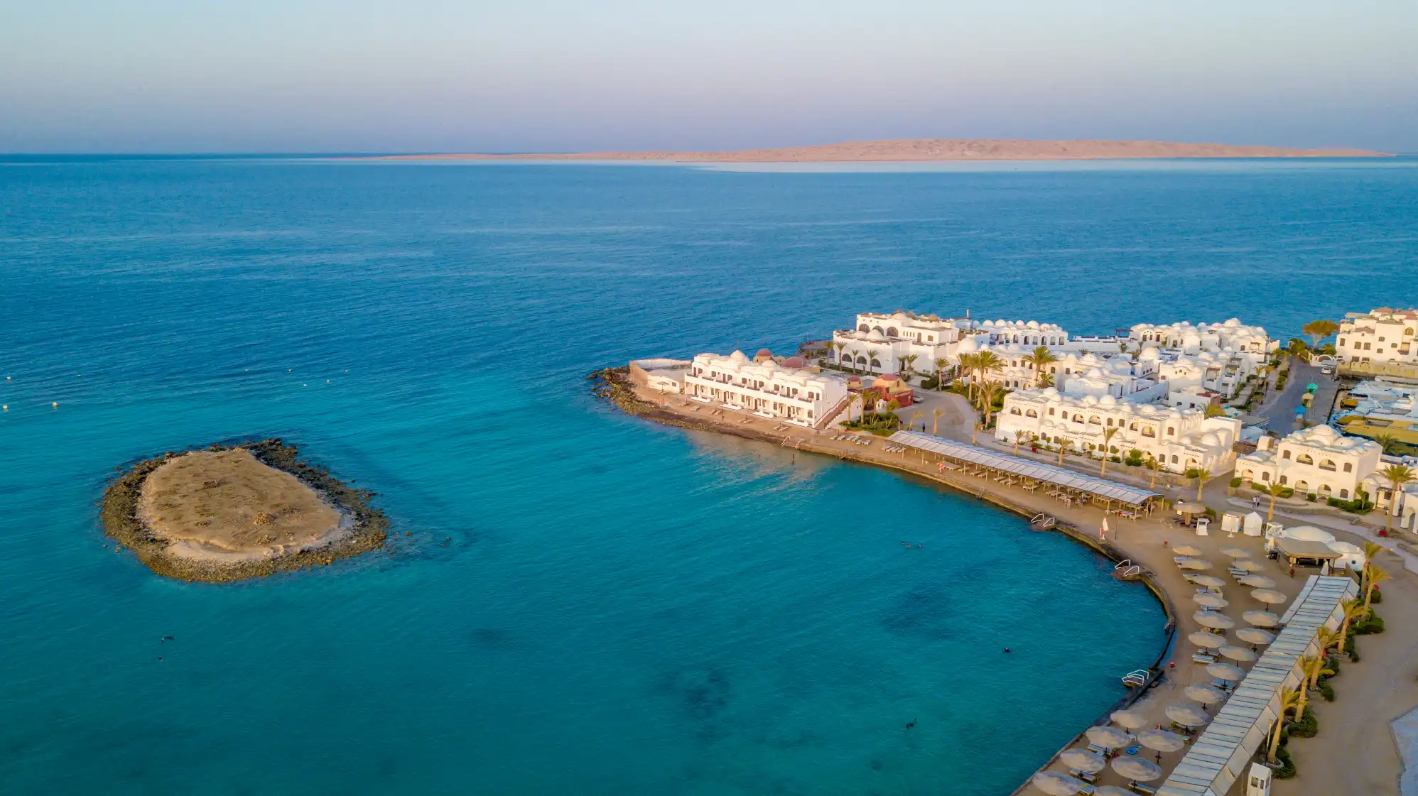 View of Hurghada - a perfect place to relax and enjoy the pool