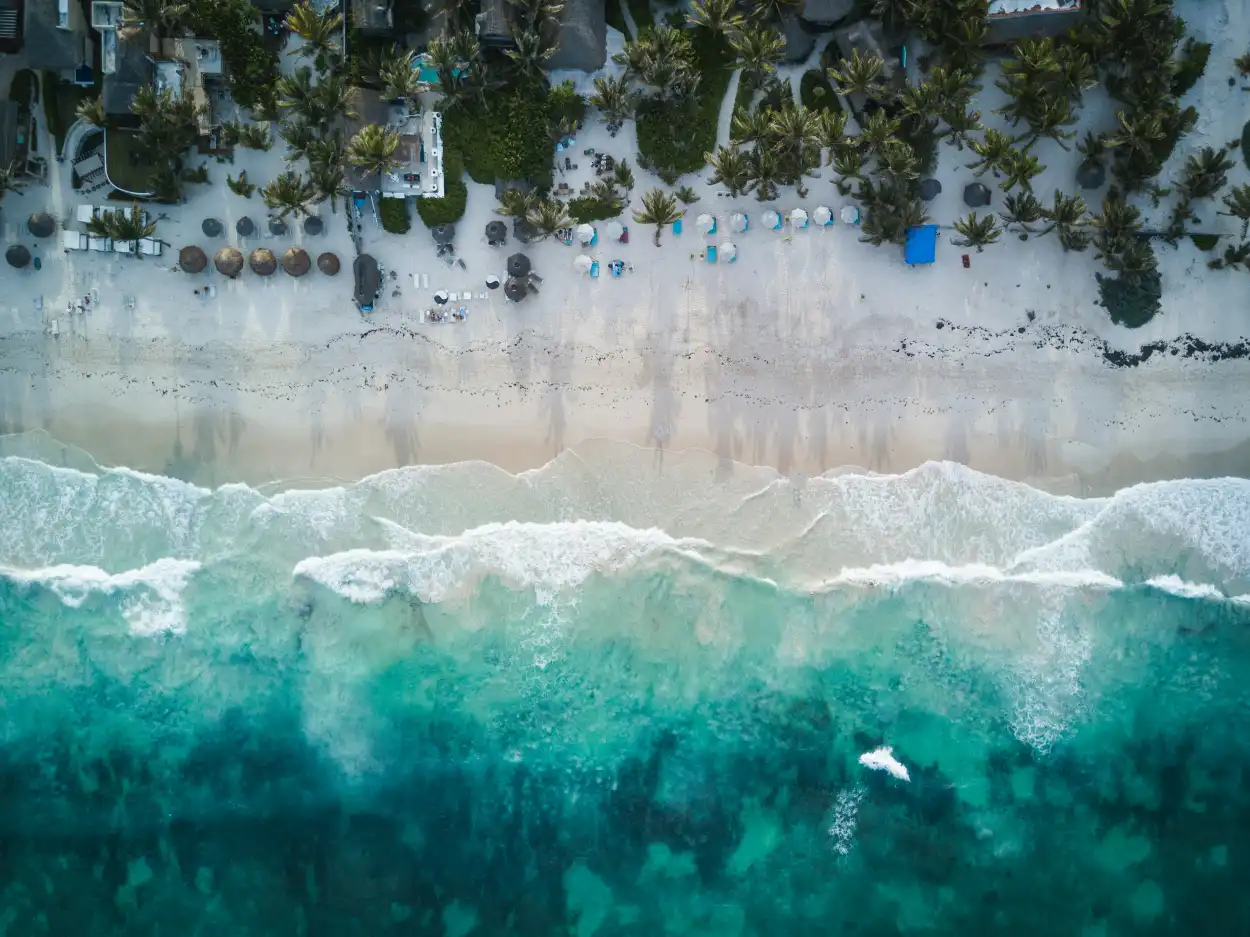 View of Tulum - a perfect place to relax and enjoy the pool